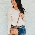 BedStu Capture Crossbody - Tan Teak Rustic - Lace and Grace Boutique