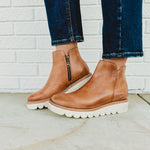 BedStu Lydyi Wedge Boot - Tan Rustic - Lace and Grace Boutique