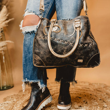 Bedstu Bruna Bag - Black Lux Nectar Lux - Lace and Grace Boutique