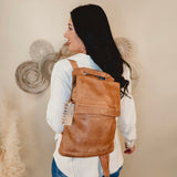 Bedstu Patsy Crossbody Backpack - Tan Rustic - Lace and Grace Boutique