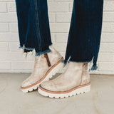 Bedstu Lydyi Wedge Bootie - Nectar Lux - Lace and Grace Boutique