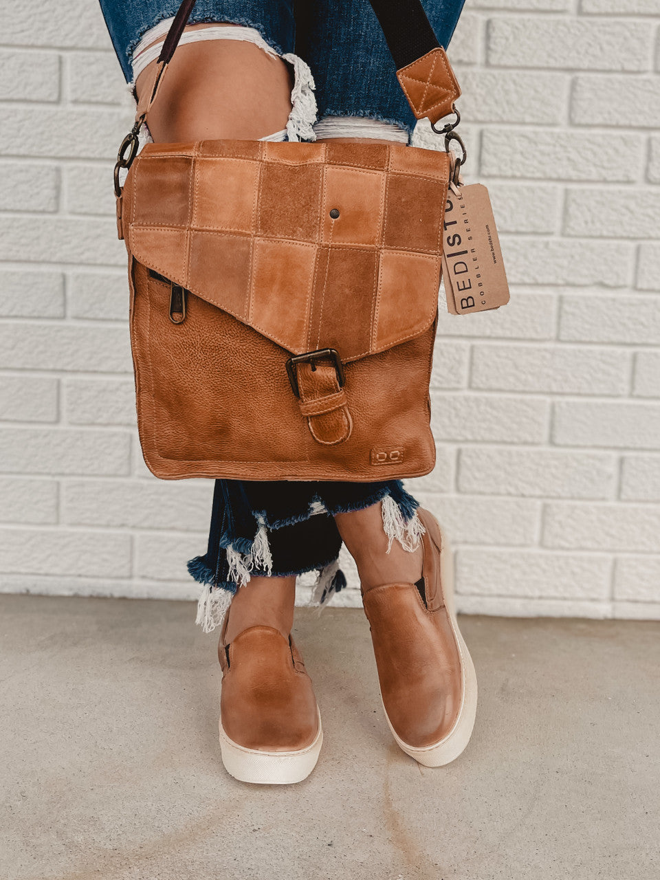 Bedstu Venice Beach II Bag - Tan MR - Lace and Grace Boutique