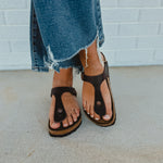 Birkenstock Gizeh Oiled Leather Sandal - Habana - Lace and Grace Boutique