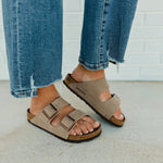 Birkenstock Arizona Oiled Leather - Tobacco Brown - Lace and Grace Boutique