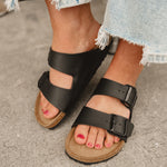 Birkenstock Arizona Birko-Flor - Black - Lace and Grace Boutique