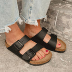 Birkenstock Arizona Birko-Flor - Black - Lace and Grace Boutique