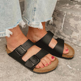 Birkenstock Arizona Birko-Flor - Black - Lace and Grace Boutique