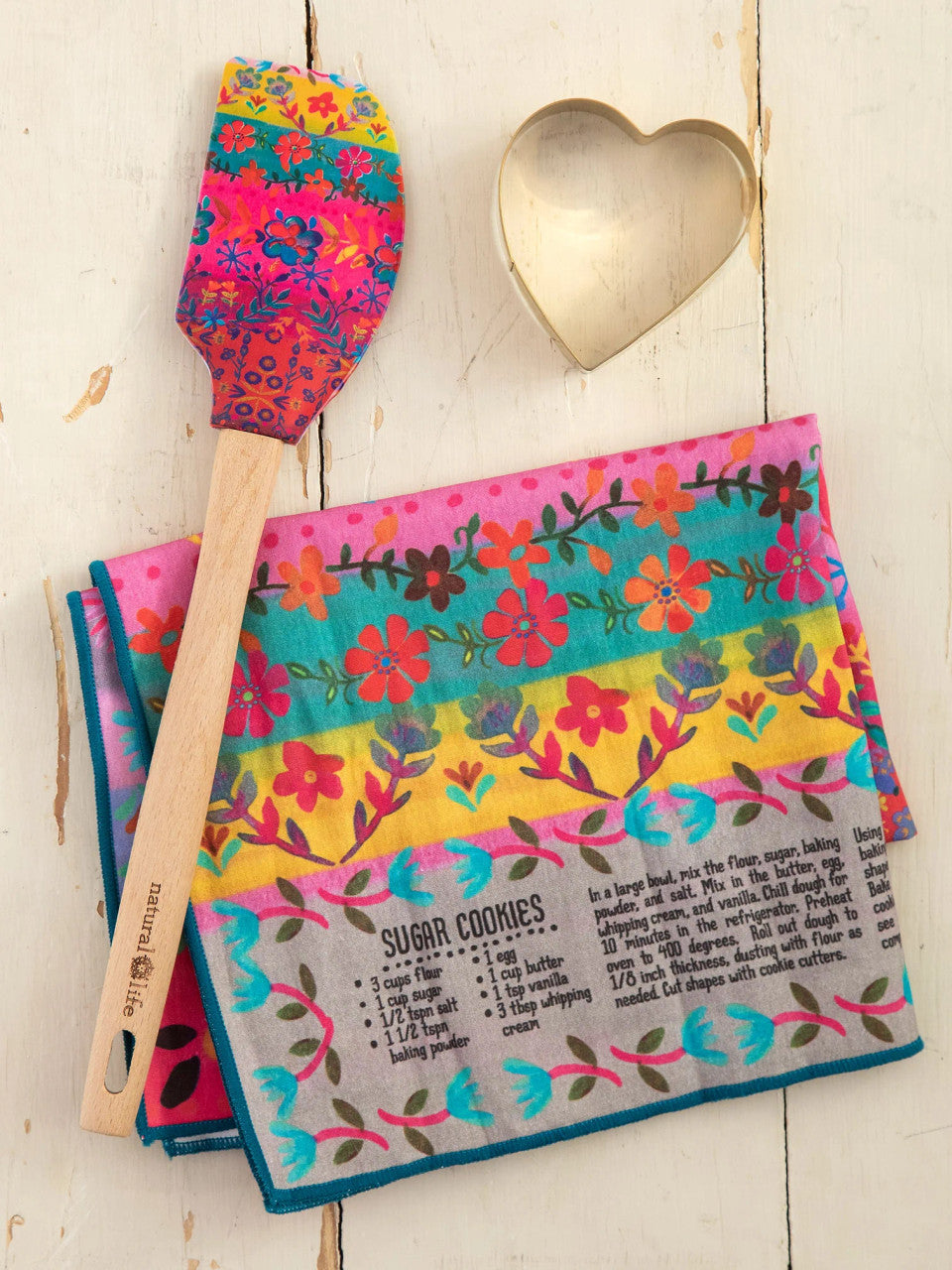 Baking Gift Set by Natural Life - Floral - Lace and Grace Boutique