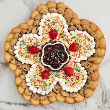 Bamboo Charcuterie Serving Board by Natural Life - Flower - Lace and Grace Boutique