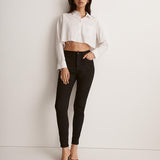 10-Inch High Rise Skinny Jeans