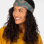 Boho Bandeau by Natural Life - Sage Gold Medallion - Lace and Grace Boutique