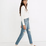 The Perfect Vintage Straight Jean in Berrimore Wash